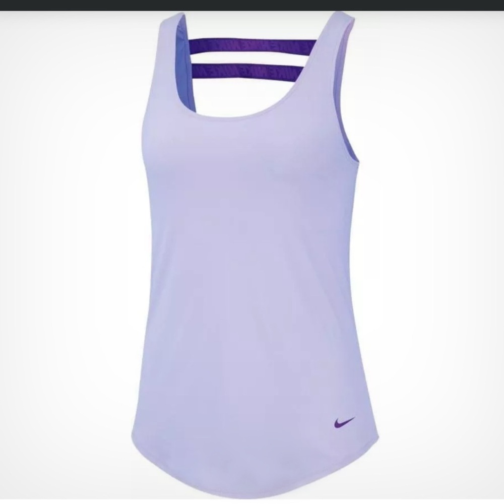 Nike Women's Dri-FIT Elastika Double Strap Training Tank, size XS